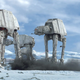 AT-ATs in The Empire Strikes Back.
